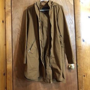 Forever 21 lightweight jacket light khaki brown